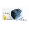 Connectique électrique femelle étanche TOURMAX type 090 (FRW)