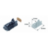 Connectique électrique mâle étanche TOURMAX type 070 (FRY)