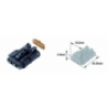 Connectique électrique mâle étanche TOURMAX type 070 (FRY)