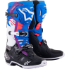 Bottes Alpinestars TECH 10 superventilées Blanc / Bleu / Noir