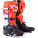 Bottes Alpinestars TECH 10 Blanc / Noir / Orange