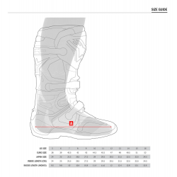 Bottes Alpinestars TECH 10 Noir / rouge