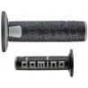 Paire de poignees DOMINO A360 Off-road Comfort ergonomique Gris / noir