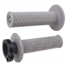 Paire de poignees ODI Motion Pro DirtControl V2 Lock-On Grise