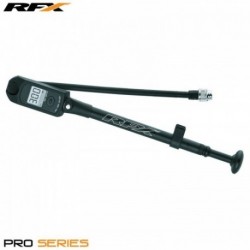 Pompe / jauge de réglage du ressort pneumatique de la fourche digitale RFX Pro Series (Jauge numérique 0-300 Psi)
