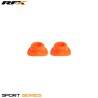 Joints de valve en caoutchouc RFX Sport (Orange) 2pcs Joints de valve en caoutchouc RFX Sport (Orange) 2pcs