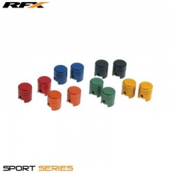 Capuchons de valve RFX sport (Piston / Bleu) 2pcs