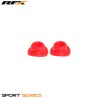 Joints de valve en caoutchouc RFX Sport (Rouge) 2pcs Joints de valve en caoutchouc RFX Sport (Rouge) 2pcs