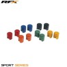 Capuchons de valve RFX sport(Piston / Noir) 2pcs