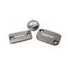 Jeu de bouchons de réservoir RFX Pro (Gris minéral) - KTM SX / SXF (Frein Brembo et embrayage Magura) Jeu de bouchons de réservoir RFX Pro (Gris minéral) - KTM SX / SXF (Frein Brembo et embrayage Magura)