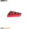 Embout de rechange solide CNC de pédale de frein arrière RFX Pro Rouge