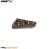 Embout de rechange solide CNC de pédale de frein arrière RFX Pro Gris titane