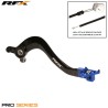 Pédale de frein arrière RFX Pro FT Noir / Bleu - Husqvarna 85 TC