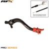 Pédale de frein arrière RFX Pro FT Noir / Orange