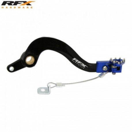 Pedale de frein arrière RFX Pro FT Noir / Bleu - Yamaha YZF / WRF 450