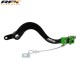 Pedale de frein arrière RFX Pro FT Noir / Vert - Kawasaki 250 KXF / 450 KXF