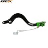 Pédale de frein arrière RFX Pro FT Noir / Vert - Kawasaki 250 KXF / 450 KXF