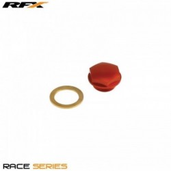 Bouchon de remplissage d'huile RFX Race Orange - remplacement du bouchon de remplissage d'huile KTM 65 SX 2001 à 2008