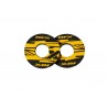 Paire de donuts de poignée RFX sport (X Jaune)