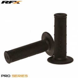 Paire de poignées bi-composant RFX Pro Series noires (Noir / Noir)