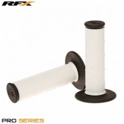 Paire de poignées bi-composant RFX Pro Series partie centrale blanche (Blanc / Noir)