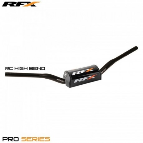 Guidon sans barre de 28,6 mm RFX Pro F7 (Noir) RC