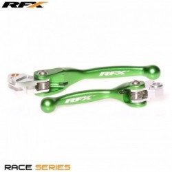 Paire de leviers flexibles forgés RFX Race Vert KX