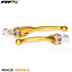 Paire de leviers flexibles forgés RFX Race Jaune RM / RMZ