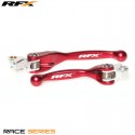 Paire de leviers flexibles forgés RFX Race Rouge