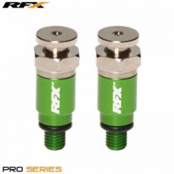 Purgeurs de fourche RFX Pro M5x0,8 Vert Kayaba / Showa