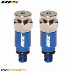 Purgeurs de fourche RFX Pro M5x0,8 Bleu Kayaba / Showa