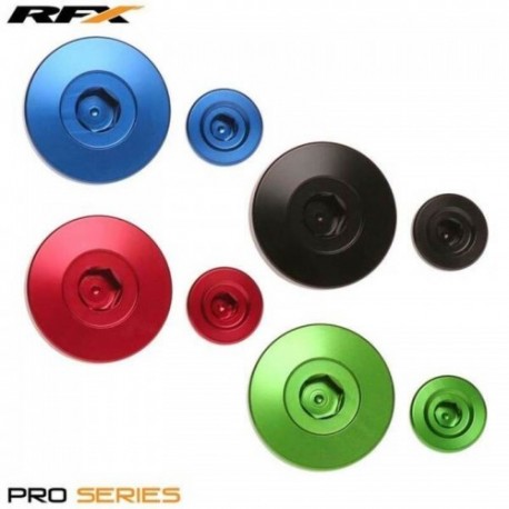 Jeu de bouchons de distribution de moteur RFX Pro Rouge - Kawasaki 250 KXF / 450 KXF