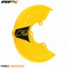 Protection de disque de frein RFX Pro Jaune universel pour s'adapter aux supports de Protection de disque de frein RFX