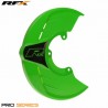 Protection de disque de frein RFX Pro Vert universel pour s'adapter aux supports de Protection de disque de frein RFX