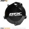 Couvercle d'embrayage RFX Pro Anodisé dur noir 250 SXF EXCF / FC FE / MCF ECF
