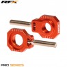 Tendeurs de chaîne RFX Pro orange KTM EXC EXCF