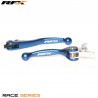 Paire de leviers flexibles forgés RFX Race Bleu TE 2012 à 2013