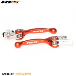 Paire de leviers flexibles forgés RFX Race Orange Brembo SX SXF MC MCF
