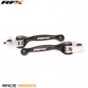 Paire de leviers flexibles forgés RFX Race Noir Brembo SX SXF MC MCF