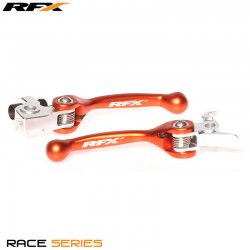 Paire de leviers flexibles forgés RFX Race Orange - KTM Divers freins Brembo avant 2013 / embrayages Brembo