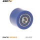 Roulette de chaîne RFX Race Bleu 32mm universel