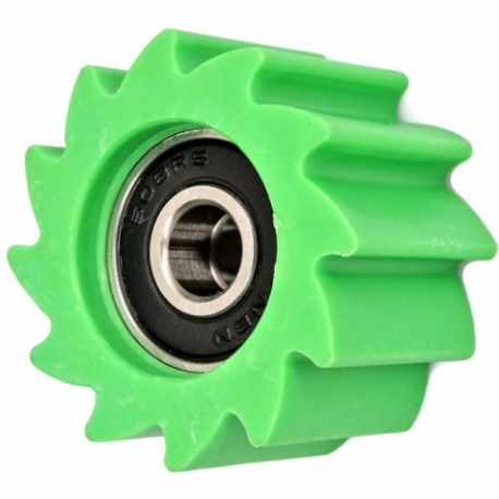 Roulette de chaîne RFX Race Vert 38mm - Pour Kawasaki 250 KXF / 450 KXF