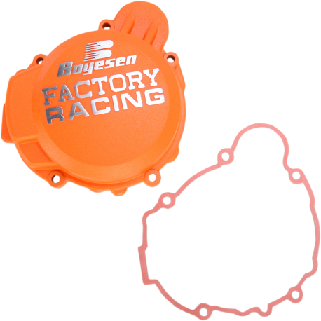Couvercle d'allumage BOYESEN Factory Racing orange KTM 125 EXC 2013 à 2016