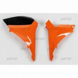 Caches boîte à air UFO orange KTM 250 SXF / 350 / 450 / 505