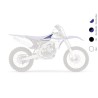 Connections d'ouïes de radiateurs UFO blanc Yamaha 450 YZF