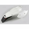 Garde boue arrière + support de plaque avec feu UFO blanc KTM
