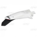 Garde-boue arrière + support de plaque avec feu UFO blanc KTM EXC / EXCF