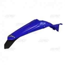 Garde-boue arrière + support de plaque avec feu UFO bleu Yamaha 450 WRF