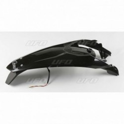 Garde-boue arrière + support de plaque avec feu UFO noir KTM