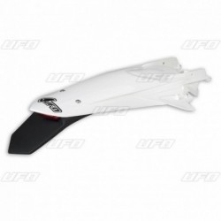 Garde-boue arrière + support de plaque avec feu UFO noir KTM EXC / EXCF